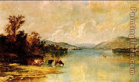 Distant Foothills painting - Jasper Francis Cropsey Distant Foothills art painting